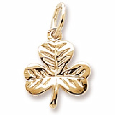 Sterling Silver SHAMROCK Charm