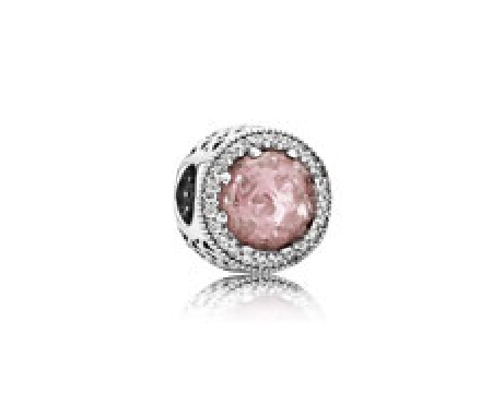 Pandora® Radiant Hearts Charm
With blush pink crystals