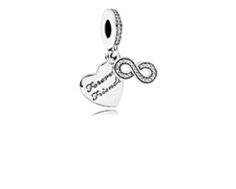 Pandora® Forever Friends Charm
With cz s
