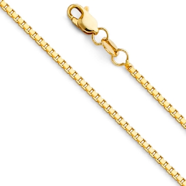Gold boxlink anklet 9.5 Gold boxlink anklet 9.5