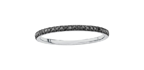 10k yellow gold black diamond ring.

27 black diamonds 0.10

Canadian Certified Gold.