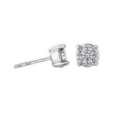 10K White Gold Diamond Earrings
2 fancy cut diamonds: .50 total carat weight.
Canadian Certified Gold