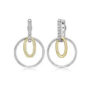 sterling silver Elle   circadia   hoops