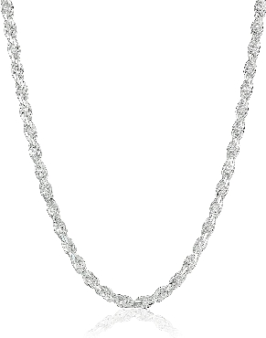 16   Sterling Silver Rope Chain