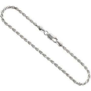 18   Sterling Silver Rope Chain
