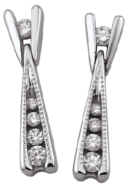 Diamond Studs. 1/4 carat